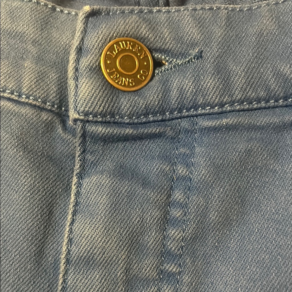 Bright Midnight Blue Lauren Jeans Co Denim Jeans Vintage excellent condition - Picture 2 of 11